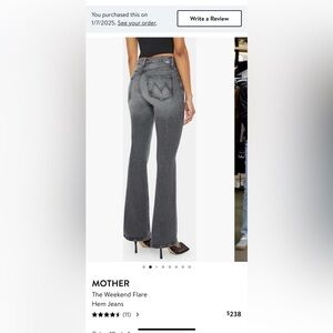 Mother Denim Weekender Flare sz 29